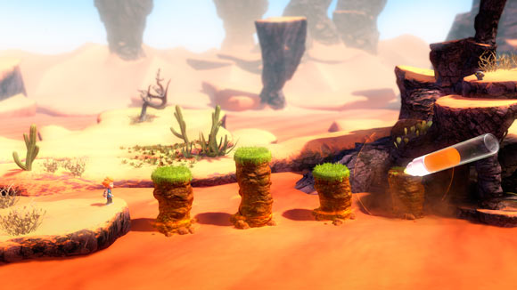 En Max The curse of brotherhood usamos un rotulador para dibujar objetos