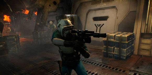 Así lucía Star Wars 1313 en PC, en 2012.