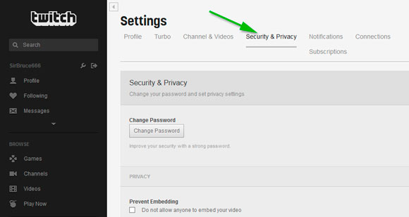 Configurar Twitch TV App en Xbox One