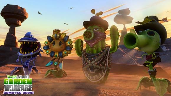 Zomboss Down nos lleva al Oeste... en Plants vs. Zombies Garden Warfare