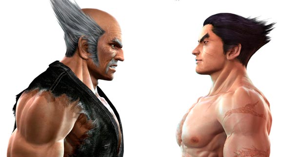 Tras la publicación del tráiler de Tekken 7, se oficializan Kazuya y Heihachi como protagonistas.