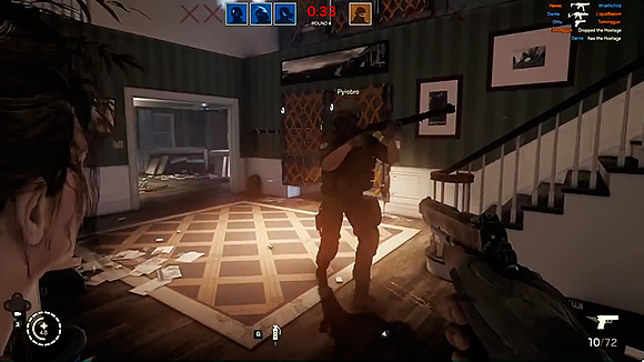 En este vídeo de Rainbow Six Siege vemos que es muy distinto ser policía o caco