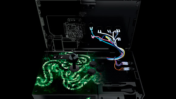 Razer Atrox Arcade Fighting Stick se puede personalizar por dentro y por fuera