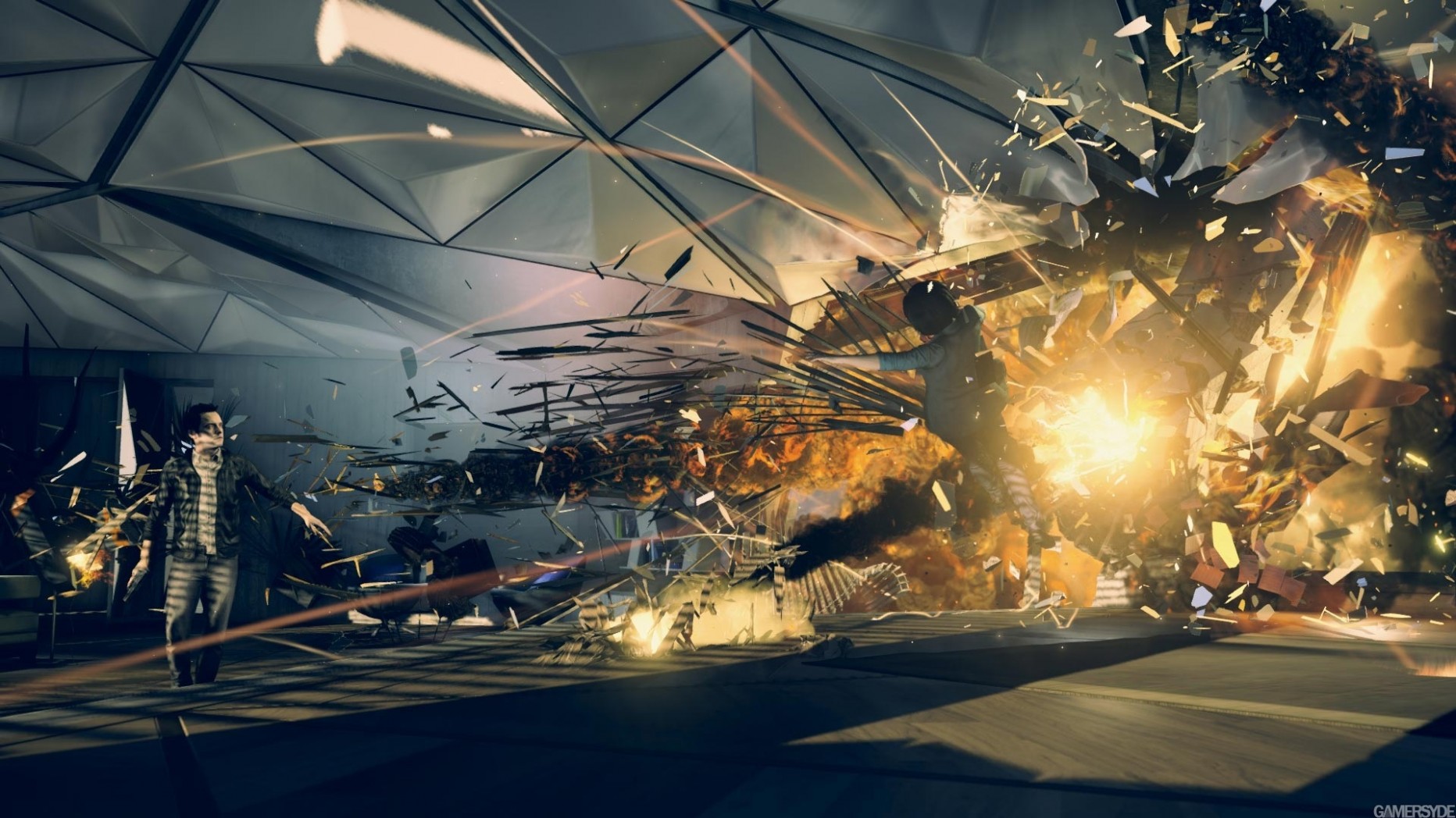 Hemos disfrutado como enanos con este " Quantum Break gameplay " desde Gamescom 2014