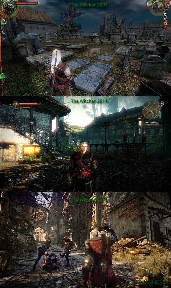 The Witcher ha evolucionado mucho visualmente desde 2007, solo tienes que ver el nuevo vídeo de the Witcher 3 Wild Hunt. The Witcher ha evolucionado mucho visualmente desde 2007, solo tienes que ver el nuevo vídeo de the Witcher 3 Wild Hunt.