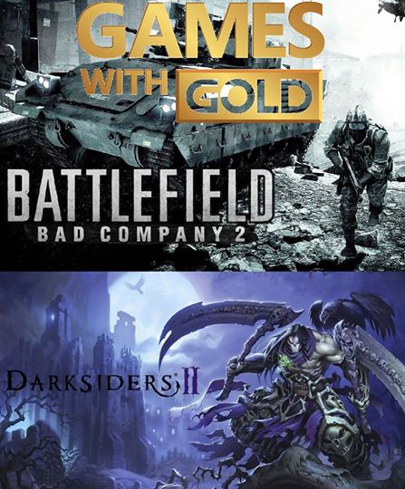 Battlefield Bad Company 2 y Darksiders II son los próximos títulos de Games with Gold para Xbox 360. Battlefield Bad Company 2 y Darksiders II son los próximos títulos de Games with Gold para Xbox 360.