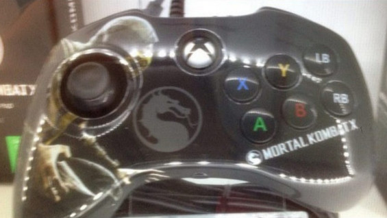 Así es el mando de Mortal Kombat X.