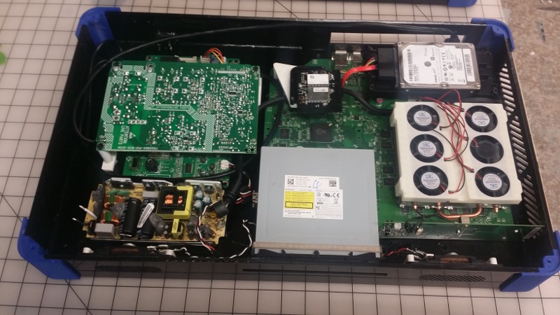 El interior de Xbook One