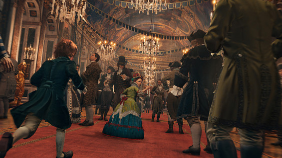 Los NPC y su inteligencia artificial, responsables en cierta medida de Assassin's Creed Unity a 900p y 30 FPS.