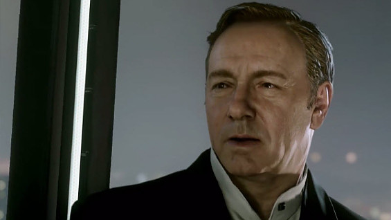 Kevin Spacey vuelve a dejarse querer en el tráiler de lanzamiento de Call of Duty Advanced Warfare. Kevin Spacey vuelve a dejarse querer en el tráiler de lanzamiento de Call of Duty Advanced Warfare.