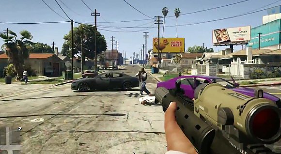 GTA V en primera persona en Xbox One, una de las novedades que ocultaba Rockstar para las versiones de nueva generación.