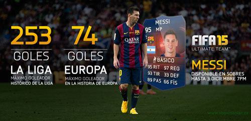 Un ítem especial celebra estos días los récord de Leo Messi con sus goles en la Liga española y en Europa. Un ítem especial celebra estos días los récord de Leo Messi con sus goles en la Liga española y en Europa.