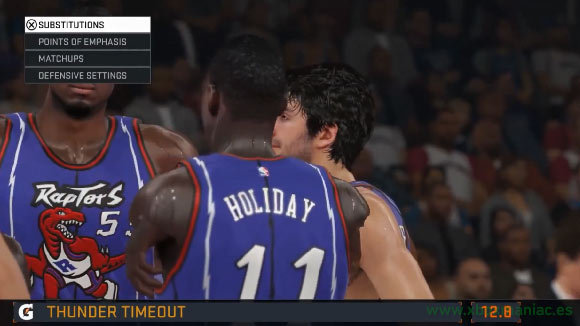 Este glitch de NBA 2K15, con un protagonista llamado Holiday, desata la polémica. Este glitch de NBA 2K15, con un protagonista llamado Holiday, desata la polémica.