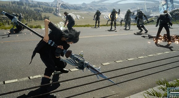 Noctis haciendo de las suyas en las nuevas imágenes de Final Fantasy 15. Noctis haciendo de las suyas en las nuevas imágenes de Final Fantasy 15.