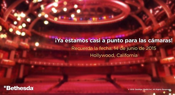 Habrá conferencia de Bethesda en el E3 2015... huele a sorpresas. Huele bien. Habrá conferencia de Bethesda en el E3 2015... huele a sorpresas. Huele bien.