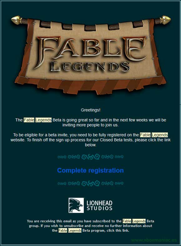 Lionhead reparte más invitaciones para la beta de Fable Legends.