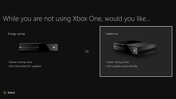 Las opciones de energía en Xbox One mejorarán con el tiempo y actualizaciones. Las opciones de energía en Xbox One mejorarán con el tiempo y actualizaciones.