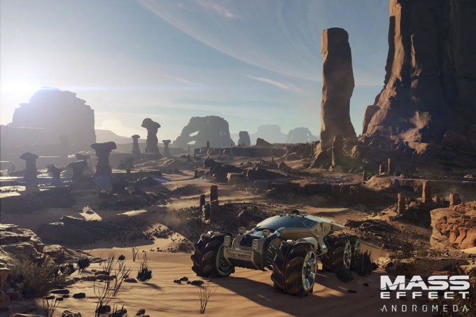 Una de las novedades de Mass Effect Andromeda sera la posibilidad de personalizar el Mako.