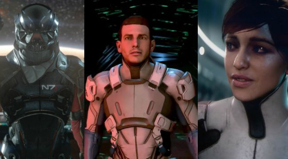 protagonistas de Mass Effect Andromeda son hermanos
