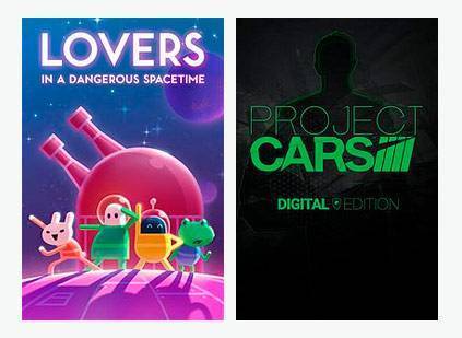 LOVERS y Project CARS en los juegos con gold de febrero 2017 para Xbox One.