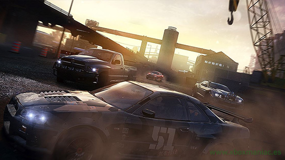 Aunque el apartado gráfico de The Crew no sorprende, está lleno de efectos visuales que lo intentan. Aunque el apartado gráfico de The Crew no sorprende, está lleno de efectos visuales que lo intentan.