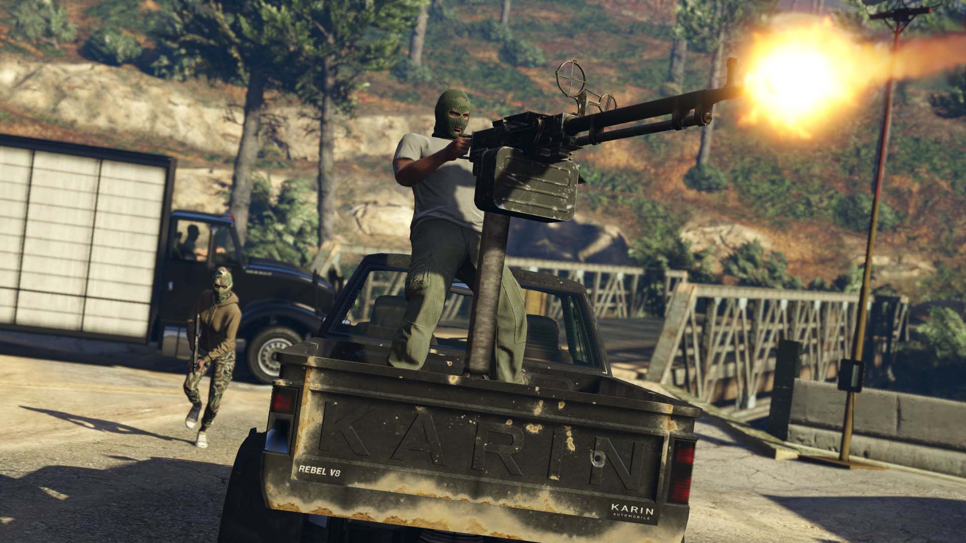 ¿Con cuál de todas las imágenes de atracos en GTA V te quedas? Bueno, no te decidas, porque habrá más. ¿Con cuál de todas las imágenes de atracos en GTA V te quedas? Bueno, no te decidas, porque habrá más.