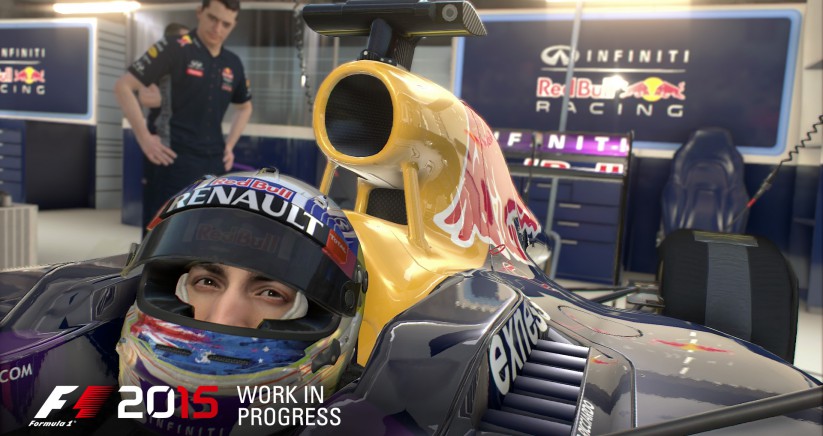La vida en boxes es uno de los aspectos "cuidados" de F1 2015. La vida en boxes es uno de los aspectos "cuidados" de F1 2015.