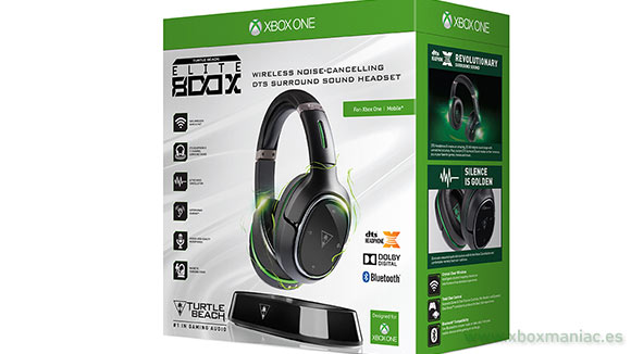 Así se presentan los auriculares Turtle Beach Elite 800X para Xbox One. Así se presentan los auriculares Turtle Beach Elite 800X para Xbox One.