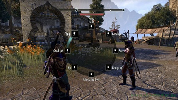 Sistema de chat que veremos tras la activación de The Elder Scrolls Online: Tamriel Unlimited. Sistema de chat que veremos tras la activación de The Elder Scrolls Online: Tamriel Unlimited.