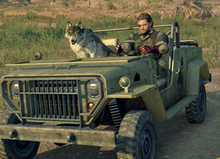 Las nuevas imágenes de MGS V The Phantom Pain vienen un poco faltas de detalles, como en los tapacubos del Jeep. Las nuevas imágenes de MGS V The Phantom Pain vienen un poco faltas de detalles, como en los tapacubos del Jeep.
