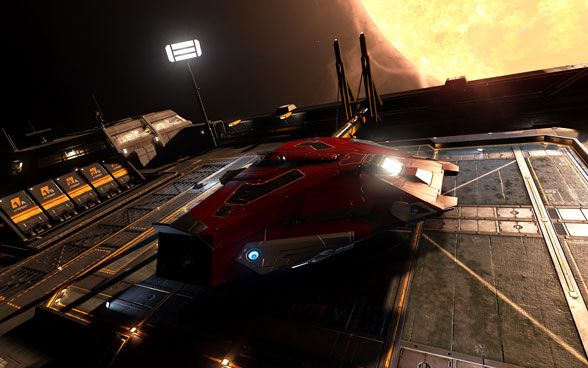 Para el análisis de Elite Dangerous no hemos hecho nada tan espectacular como este Cobra MkIV personalizado. Para el análisis de Elite Dangerous no hemos hecho nada tan espectacular como este Cobra MkIV personalizado.