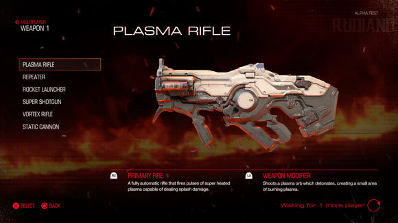 El rifle de plasma en Doom para Xbox One y PC. El rifle de plasma en Doom para Xbox One y PC.