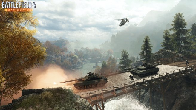 El tráiler de Battlefield 4 Legacy Operations nos muestra una mayor verticalidad que en Battlefield 2. El tráiler de Battlefield 4 Legacy Operations nos muestra una mayor verticalidad que en Battlefield 2.