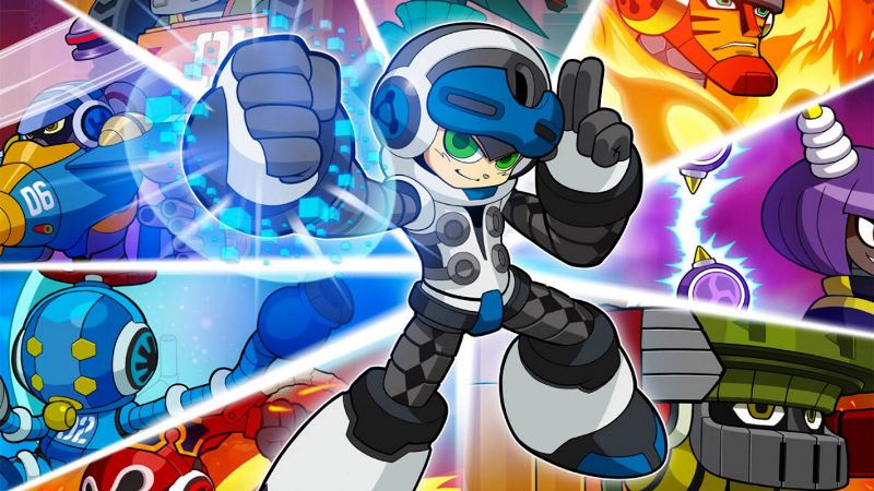 Los modos de juego de Mighty No. 9 incluyen jugabilidad cooperativa y competitiva.