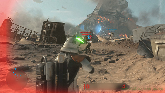La batalla de Jakku ha llegado después del lanzamiento de Star Wars Battlefront. La batalla de Jakku ha llegado después del lanzamiento de Star Wars Battlefront.
