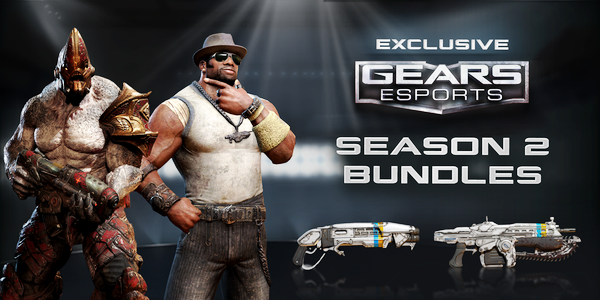 Los nuevos skins de Gears of War incluyen armas y personajes. Los nuevos skins de Gears of War incluyen armas y personajes.