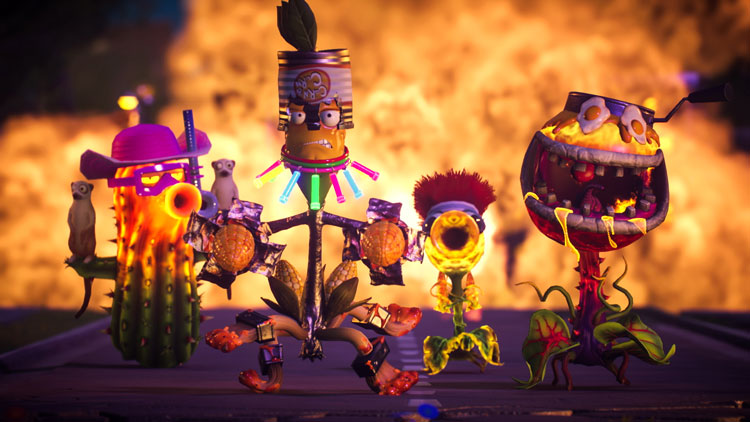 Variedad y dos facciones, esto es de Plants vs Zombies Garden Warfare 2. Variedad y dos facciones, esto es de Plants vs Zombies Garden Warfare 2.