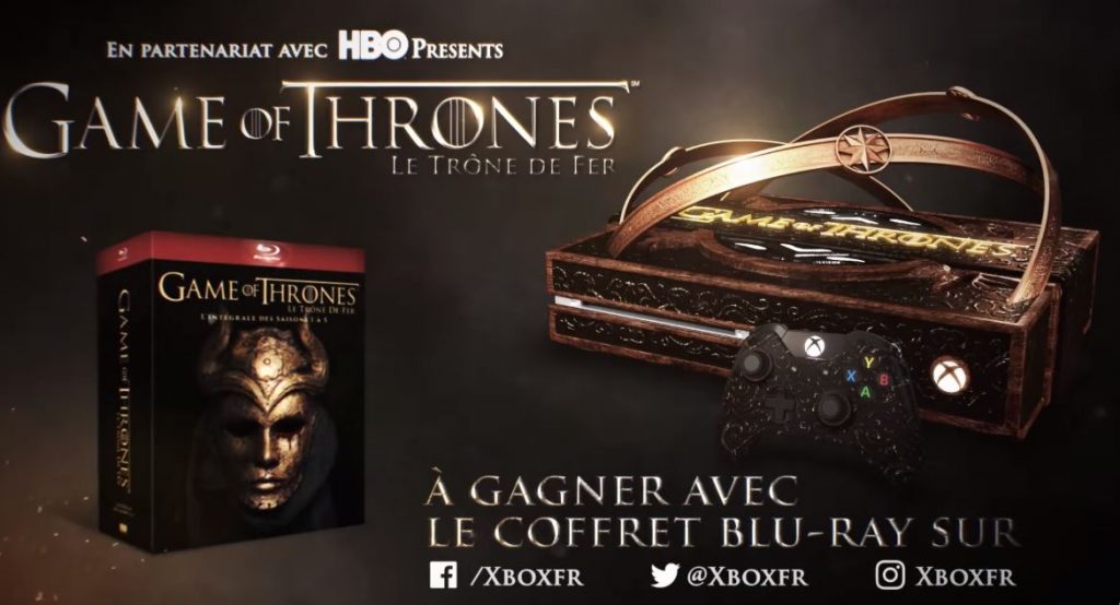 Xbox Francia sortea una limitada e impresionante Xbox One coleccionista de Juego de Tronos