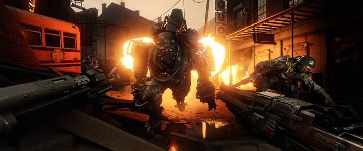 El tráiler de Wolfenstein II The New Colossus juega con fuego... y robots, balas, nazis... El tráiler de Wolfenstein II The New Colossus juega con fuego... y robots, balas, nazis...