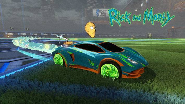 Rick, Morty, Mr. Meeseks, Cromulon y Mr. Pooopy Butthole se suben a Rocket League. Rick, Morty, Mr. Meeseks, Cromulon y Mr. Pooopy Butthole se suben a Rocket League.