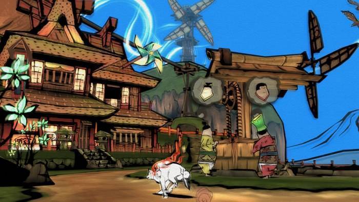 Captura de Okami HD para Xbox One y Xbox One X.