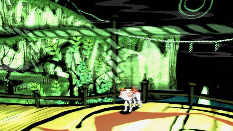 Trazo es magia en Okami HD