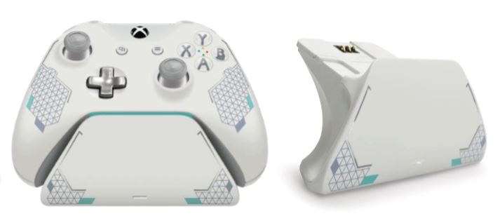 El mando Sport White Special Edition tendrá su propio cargador Pro a juego.