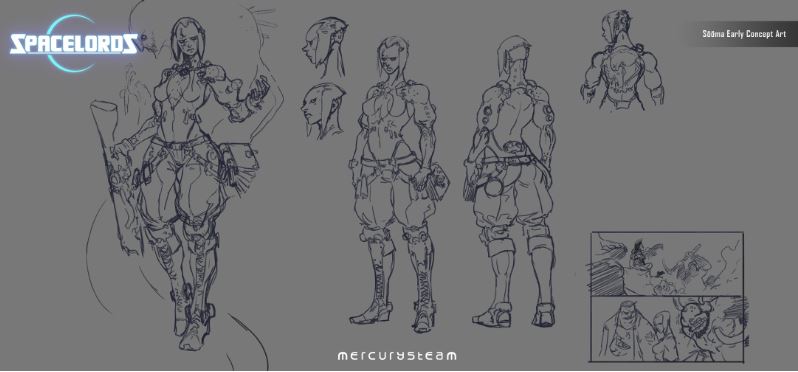 Primeros detalles del personaje de Stefanie Joosten en Spacelords.