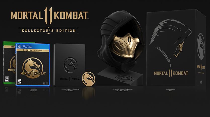 Primera imagen de la edición coleccionista de Mortal Kombat 11.